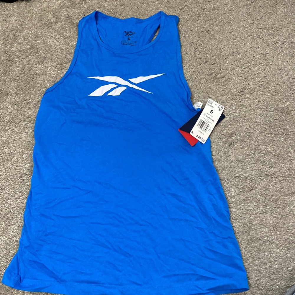 NWT reebok tank top size small